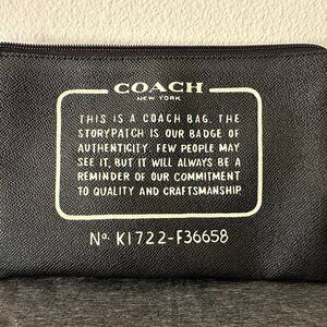 Coach pouch